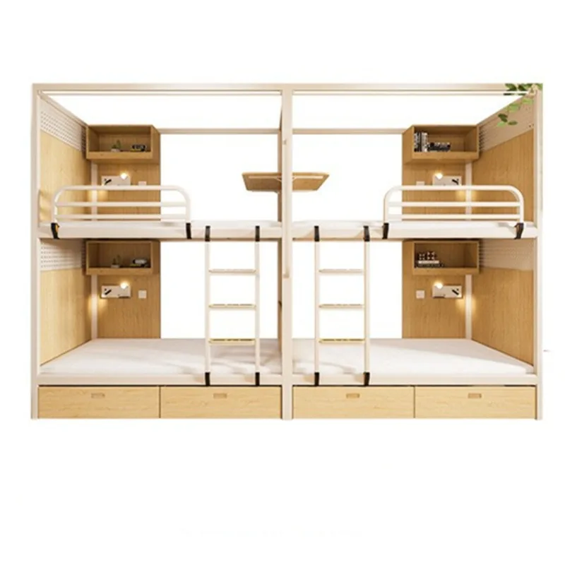 Staff Dormitory Elevated Wrought Iron Upper and Lower Bunk Student Iron Frame Apartment Upper and Lower
Staff Dormitory Elevated Wrought Iron Upper and Lower Bunk Student Iron Frame Apartment Upper and Lower