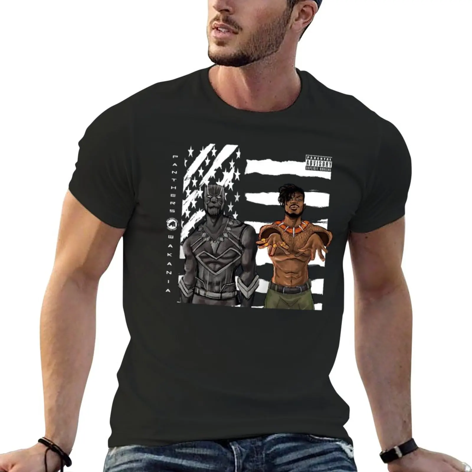 New PANTHERS WAKANIA - OUTKAST T-Shirt funny t shirt Blouse funny t shirts black t shirts for men
New PANTHERS WAKANIA - OUTKAST T-Shirt funny t shirt Blouse funny t shirts black t shirts for men