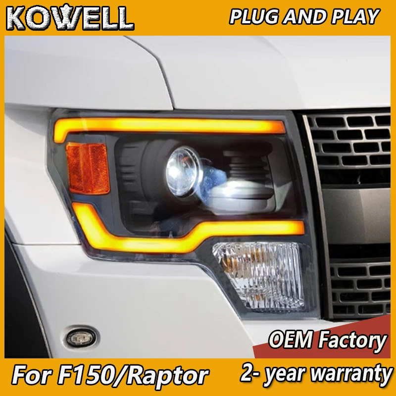 Car Styling for Ford F150 Head Light 2008-2014 Raptor Headlight DRL Turn Signal High Beam Angel Eye Projector Lens
Car Styling for Ford F150 Head Light 2008-2014 Raptor Headlight DRL Turn Signal High Beam Angel Eye Projector Lens