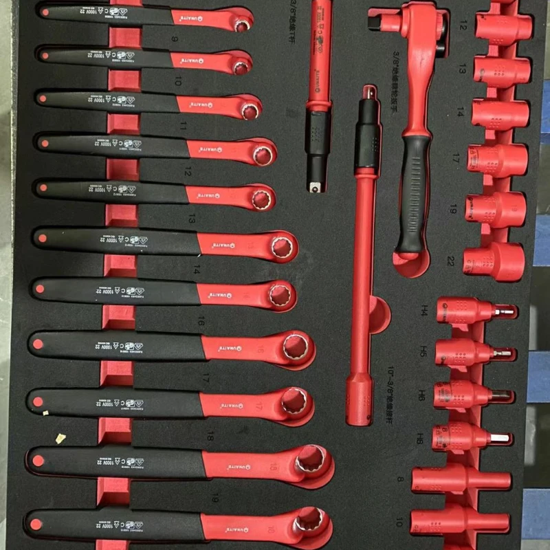 118 pieces of new energy insulation tool set Auto repair set Electrical insulation Auto repair tool set
118 pieces of new energy insulation tool set Auto repair set Electrical insulation Auto repair tool set