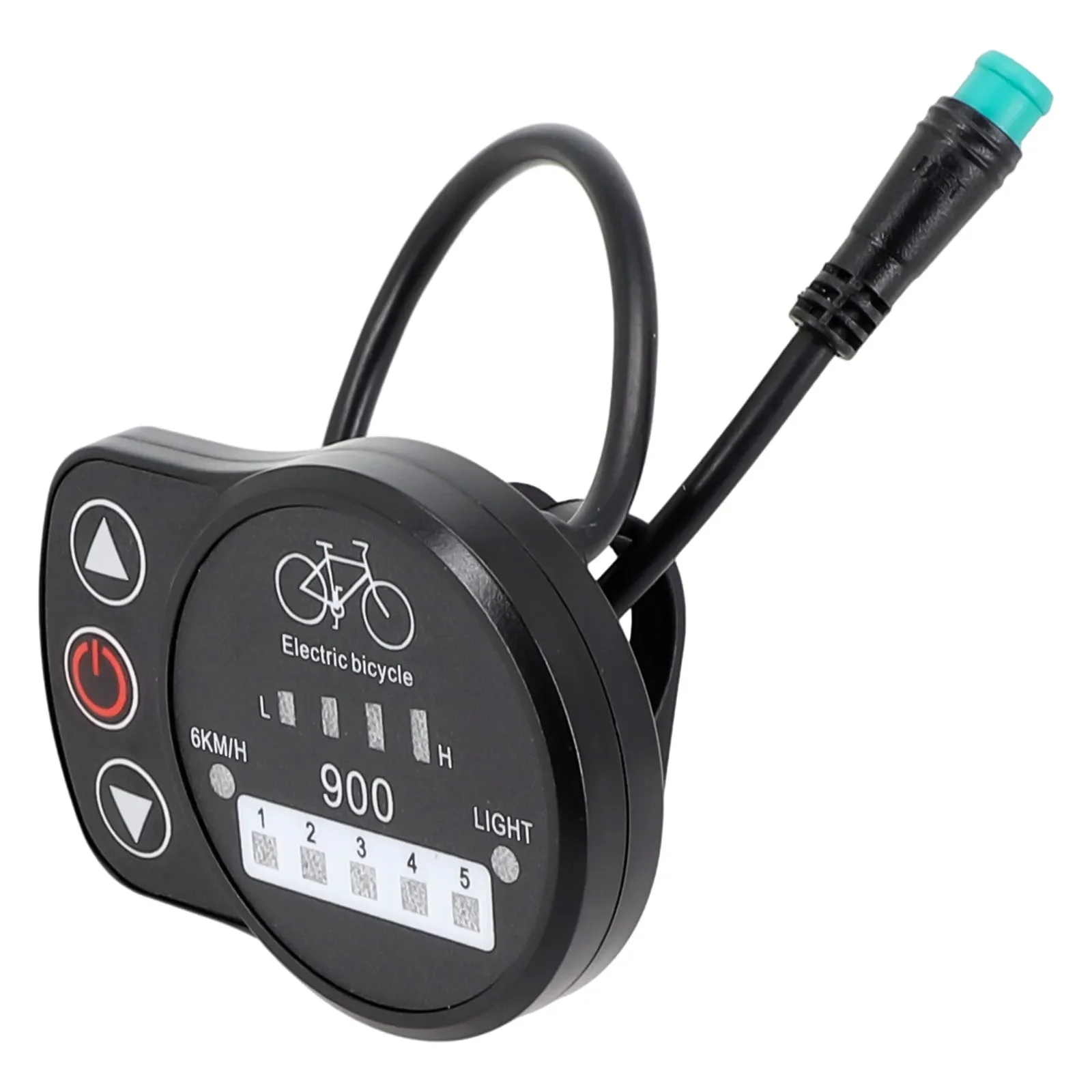 KTLED900 Speedometer Display for Pedelec 5 Adjustable Support Levels Battery Level Indicator Auto off Function
KTLED900 Speedometer Display for Pedelec 5 Adjustable Support Levels Battery Level Indicator Auto off Function