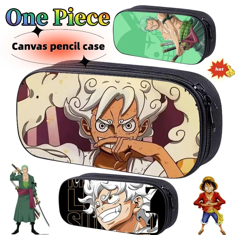 Пенал One Piece: Милый, модный, мультяшный, большой вместимости, для студентов, на молнии, из холщовой ткани, подарок на день рождения для друзей
Пенал One Piece: Милый, модный, мультяшный, большой вместимости, для студентов, на молнии, из холщовой ткани, подарок на день рождения для друзей