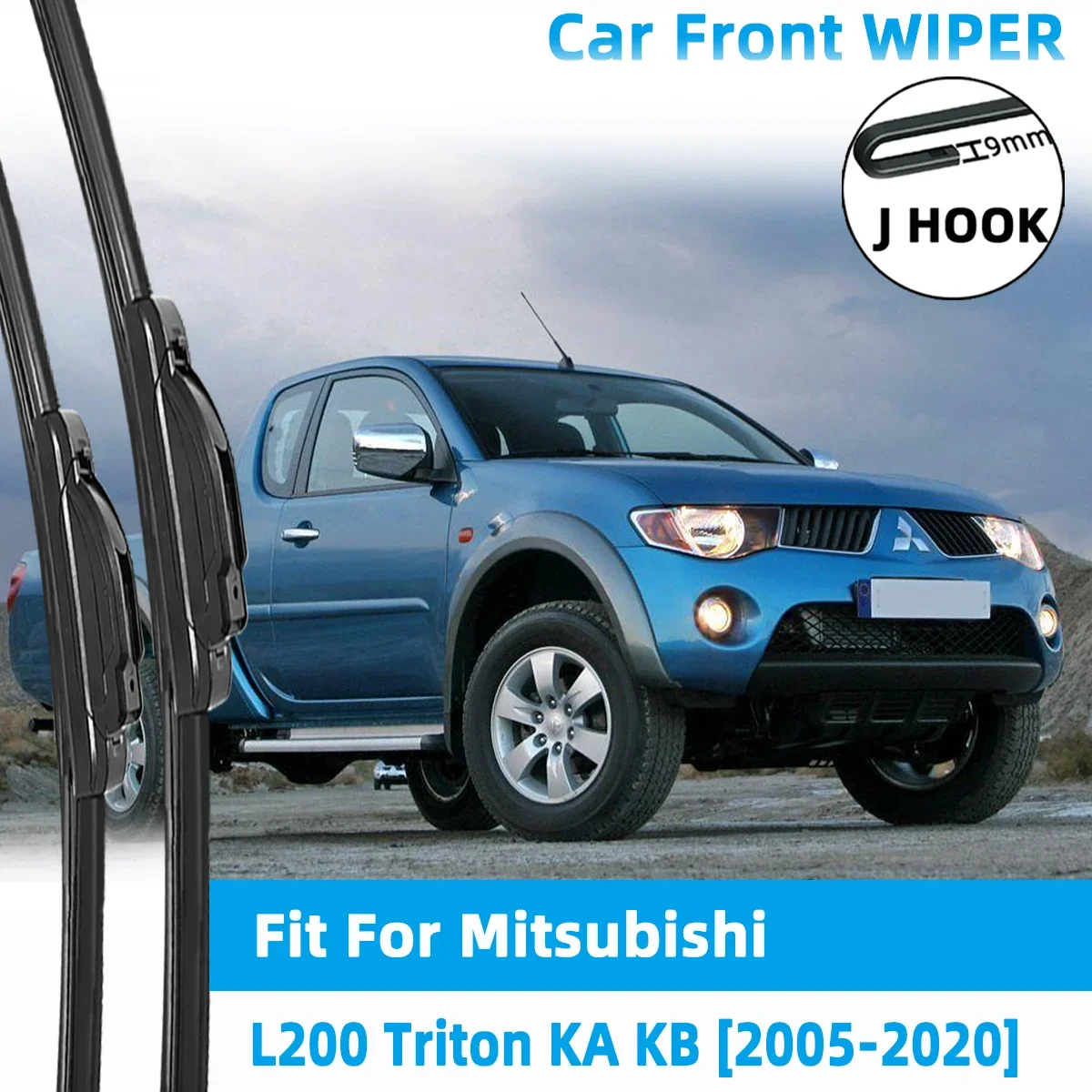 Front Wiper Accessorie Double Rubber Car Wipers for Mitsubishi L200 KA KB Triton L200 KA KB 2005-2020 Brushes Upgraded
Front Wiper Accessorie Double Rubber Car Wipers for Mitsubishi L200 KA KB Triton L200 KA KB 2005-2020 Brushes Upgraded
