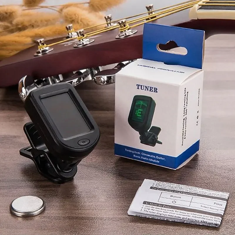 Folk Guitar Tuner Change Clip Ukulele Universal Bass Violin Tuner Guitar Tuning Accessories
Folk Guitar Tuner Change Clip Ukulele Universal Bass Violin Tuner Guitar Tuning Accessories