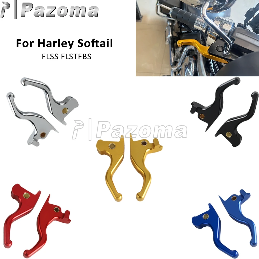 Handle Brake Clutch Lever For Harley Softail Slim S FLSS Fat Boy S FLSTFBS 2016 Motorcycle Front Hand Control Lever CNC 6061-T6
Handle Brake Clutch Lever For Harley Softail Slim S FLSS Fat Boy S FLSTFBS 2016 Motorcycle Front Hand Control Lever CNC 6061-T6