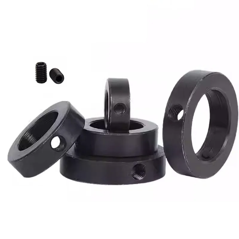 Shaft Collar Stop Ring Fixing Ring Limit Bearing Bush Thrust Ring Black Shaft Collar Set Screw Stop 8/10/12/14/15/16/17/18~30mm
Shaft Collar Stop Ring Fixing Ring Limit Bearing Bush Thrust Ring Black Shaft Collar Set Screw Stop 8/10/12/14/15/16/17/18~30mm