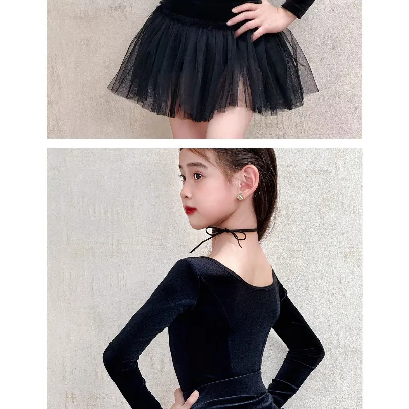 New model children's high-end performance costume, performance dress, girl's training suit, little girl's Latin dance costume
New model children's high-end performance costume, performance dress, girl's training suit, little girl's Latin dance costume