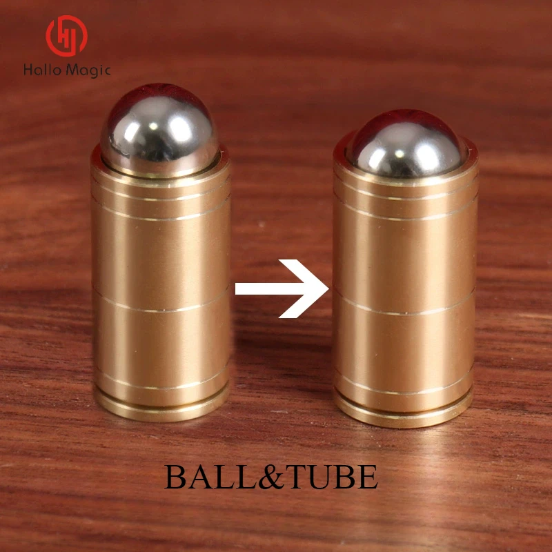 Ball & Tube Mystery (Brass) Close up Magic Tricks Illusions Gimmick Fun Magic Balls Rises Falls Stage Magic Magician Toys
Ball & Tube Mystery (Brass) Close up Magic Tricks Illusions Gimmick Fun Magic Balls Rises Falls Stage Magic Magician Toys