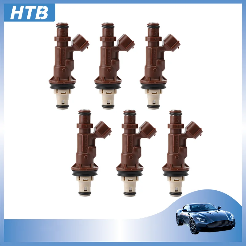 6 шт., форсунки топливного инжектора 23250-62040 для Toyota Tacoma Tundra 4runner 3.4L V6 2325062040 23209-62040 FJ585 1580561
6 шт., форсунки топливного инжектора 23250-62040 для Toyota Tacoma Tundra 4runner 3.4L V6 2325062040 23209-62040 FJ585 1580561