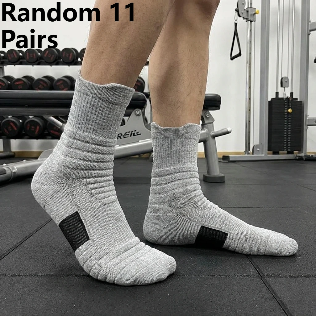 Random - 11 Pair Pack Adult Multicolor Block Mid-Calf Socks with Eye-Catching Striped Design, Unisex Sport Socks
Random - 11 Pair Pack Adult Multicolor Block Mid-Calf Socks with Eye-Catching Striped Design, Unisex Sport Socks