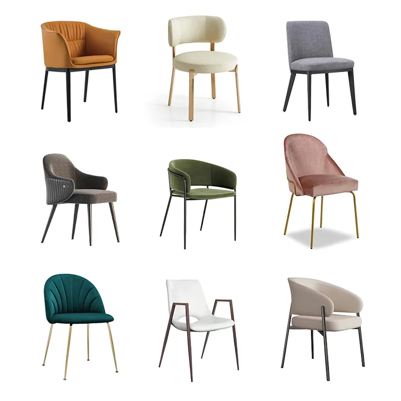 Backrest dining chair Commercial light luxury stainless steel leather armrest restaurant metal backrest dining chair
Backrest dining chair Commercial light luxury stainless steel leather armrest restaurant metal backrest dining chair