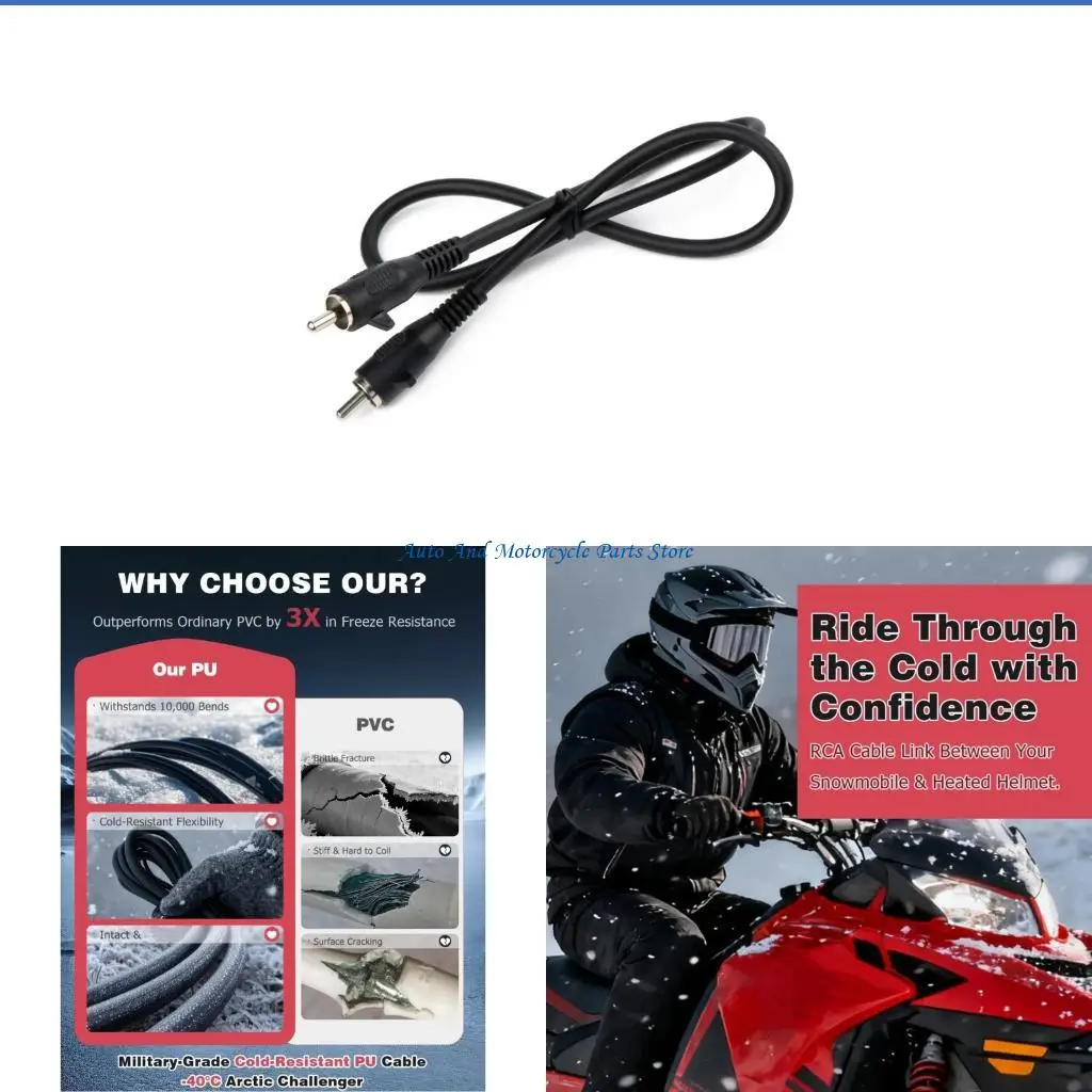 P9FD Universal Heated Visors Cable For Motorcycle And Snowmobile Helmets Safe And Energy Efficient Operation
P9FD Universal Heated Visors Cable For Motorcycle And Snowmobile Helmets Safe And Energy Efficient Operation