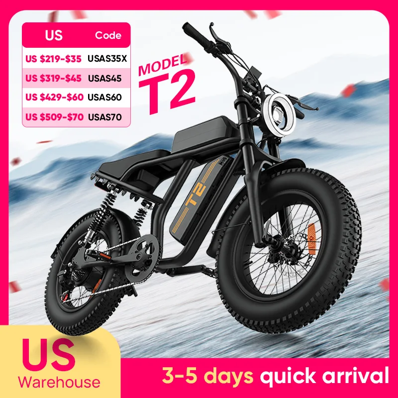 Peak 1500W Electric Mountain Bike with 48V 15.6Ah Removable Battery, 28MPH 100 Mile Range, 20" X 4" fat Tire E-bike
Peak 1500W Electric Mountain Bike with 48V 15.6Ah Removable Battery, 28MPH 100 Mile Range, 20" X 4" fat Tire E-bike