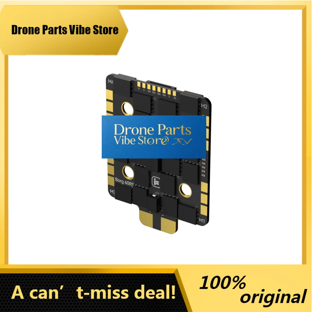 Drone PartsiFlight Borg 60RS ESC 4-IN-1 With 20x20mm Mounting Holes For FPV Parts
Drone PartsiFlight Borg 60RS ESC 4-IN-1 With 20x20mm Mounting Holes For FPV Parts