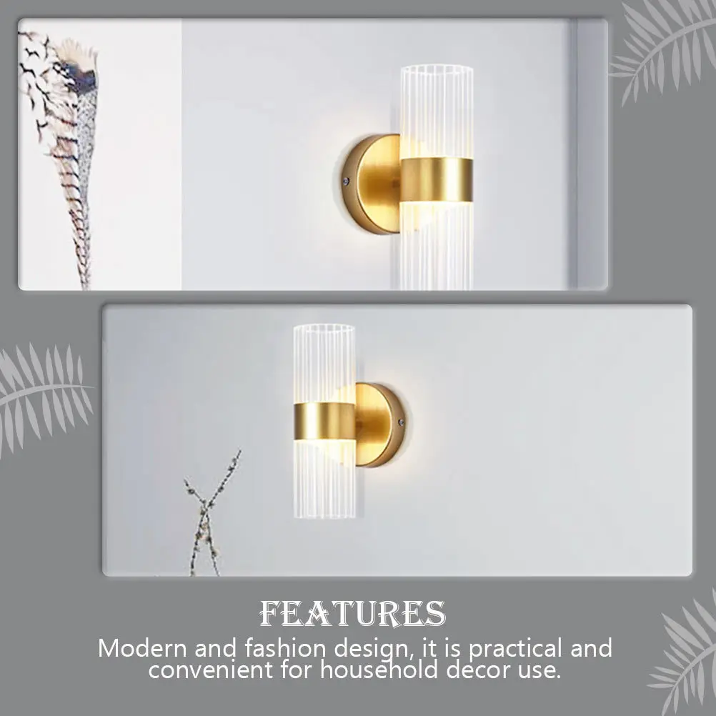 Indoor Creative Wall Hanging Lamp Clear Glass LED Light Warm Decorative Wall Light for Bedroom Corridor Living Room Home Night
Indoor Creative Wall Hanging Lamp Clear Glass LED Light Warm Decorative Wall Light for Bedroom Corridor Living Room Home Night