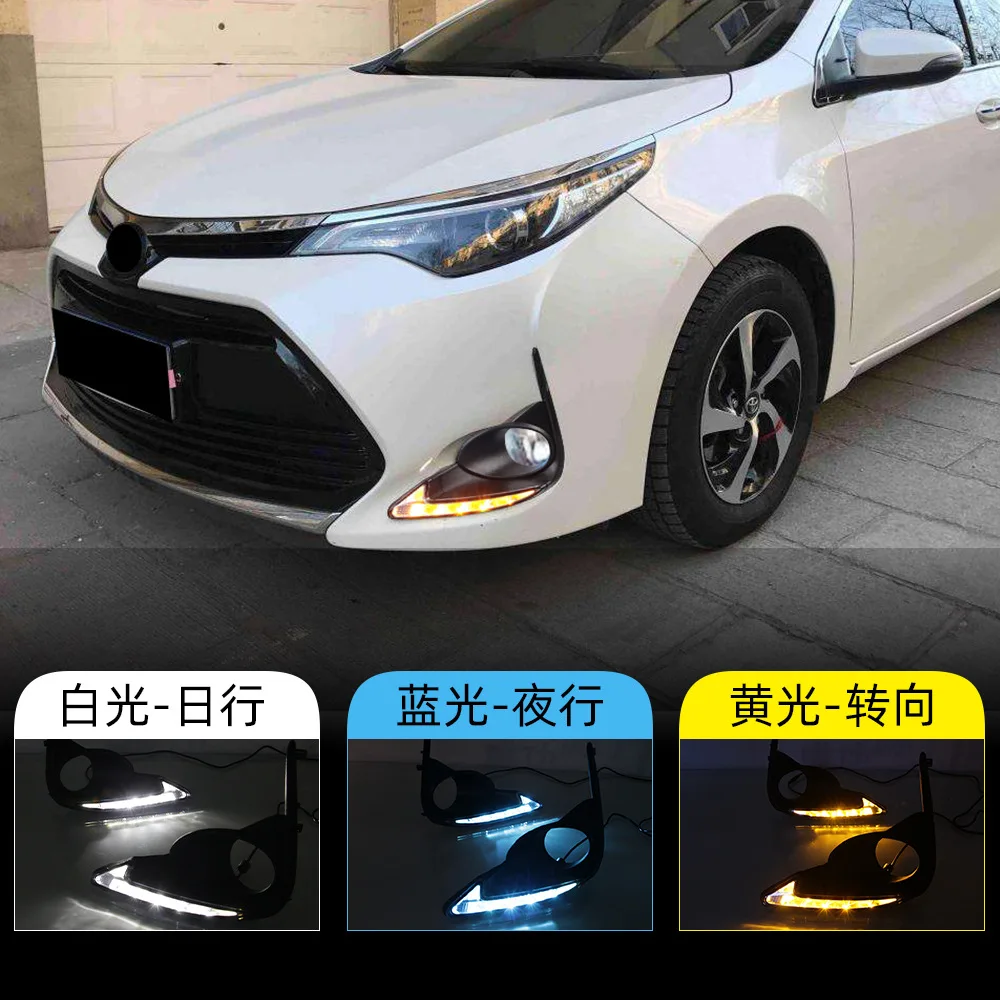 For 17 to 18 Toyota levin modified LED daytime running lights of the Thunderbolt, upgraded Thunderbolt turn signal lights
For 17 to 18 Toyota levin modified LED daytime running lights of the Thunderbolt, upgraded Thunderbolt turn signal lights