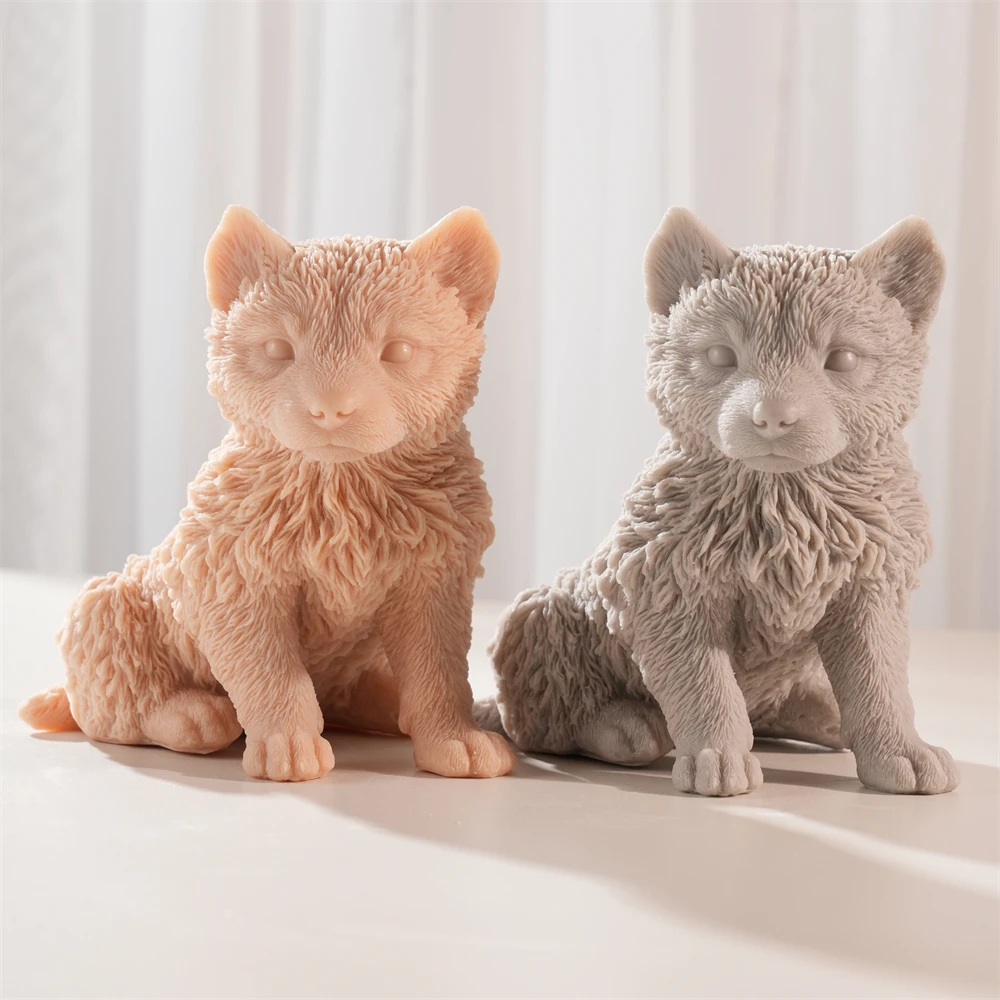 Wolf Cub Sitting Candle Mold Animal Candle Soy Wax Silicone Mould Animal Lover Home Decor
Wolf Cub Sitting Candle Mold Animal Candle Soy Wax Silicone Mould Animal Lover Home Decor