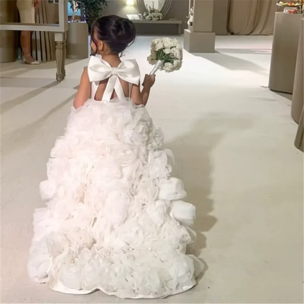 Flower Girl DressesLuxury White Ivory Flower Flower Girl Dresses Pearls Dubai Kids Princess Birthday Wedding Party Children Holi
Flower Girl DressesLuxury White Ivory Flower Flower Girl Dresses Pearls Dubai Kids Princess Birthday Wedding Party Children Holi