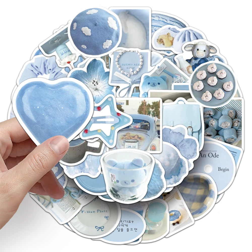 10/30/50pcs Cute Creative Light Blue Ins Style Stickers Aesthetic Graffiti Sticker DIY Scrapbook Suitcase Phone Decals Packing
10/30/50pcs Cute Creative Light Blue Ins Style Stickers Aesthetic Graffiti Sticker DIY Scrapbook Suitcase Phone Decals Packing