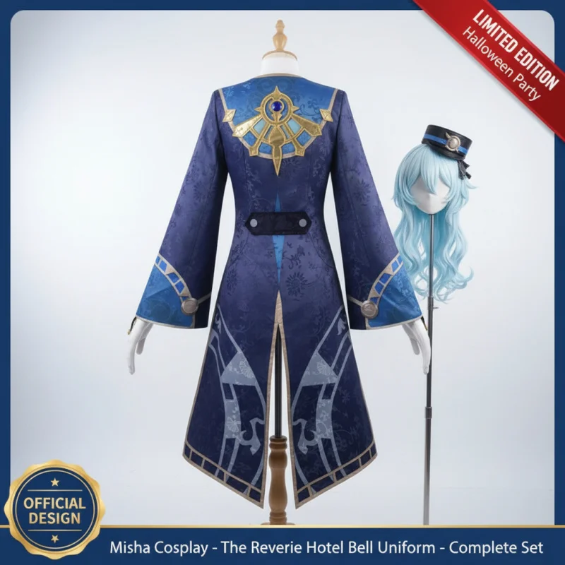 ☆YunCos Honkai Star Rail Misha Cosplay Costume Set Top Jacket Shorts Wig Hat Uniform Halloween Party☆
☆YunCos Honkai Star Rail Misha Cosplay Costume Set Top Jacket Shorts Wig Hat Uniform Halloween Party☆