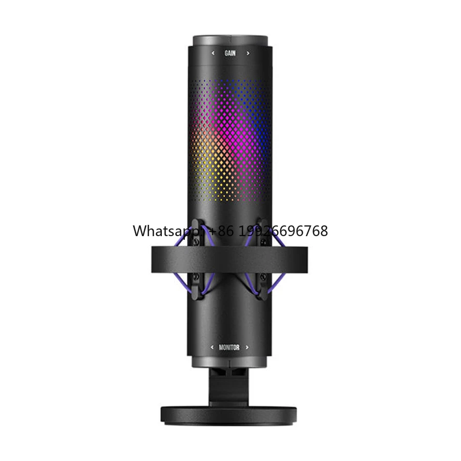 USB Desktop Condenser Wired Microphone for Recording Podcasting YouTube Gaming Video-Durable Metal and Plastic for Singing 
USB Desktop Condenser Wired Microphone for Recording Podcasting YouTube Gaming Video-Durable Metal and Plastic for Singing