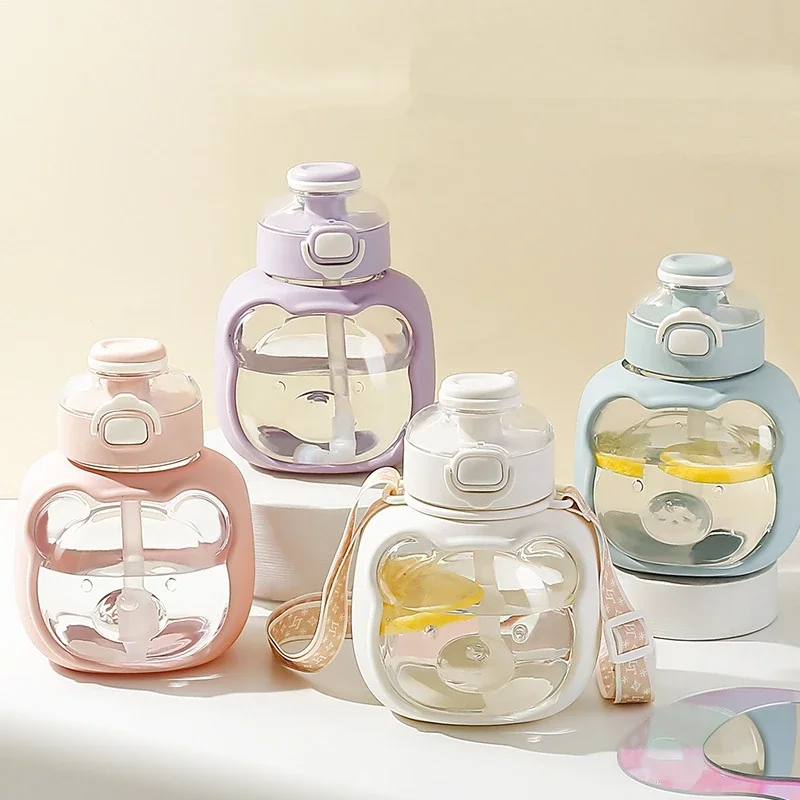 1000ML Cloud Bear Cute Tritan Water Bottles for Kids Girls With Straw Plastic BPA Free Sport Portable Leakproof Drink Belly Cup
1000ML Cloud Bear Cute Tritan Water Bottles for Kids Girls With Straw Plastic BPA Free Sport Portable Leakproof Drink Belly Cup