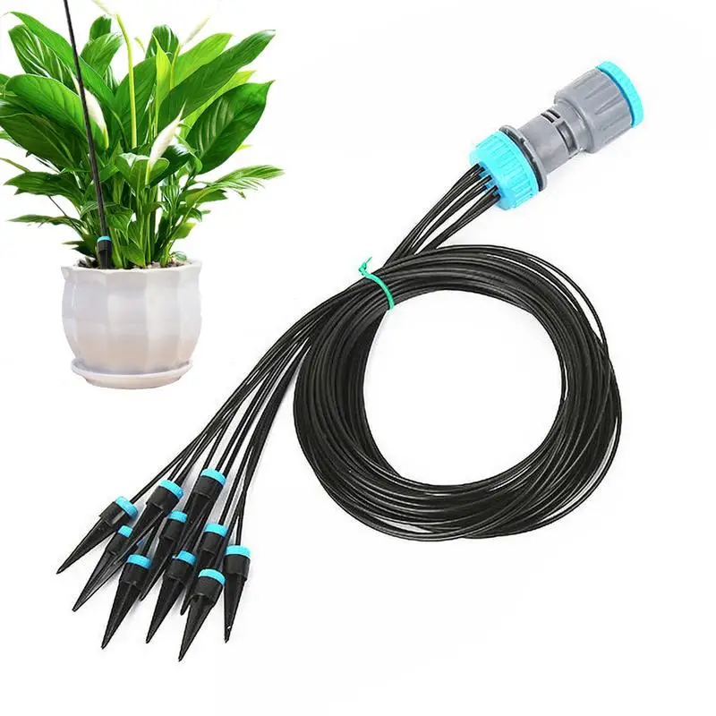 Automatic Drip Irrigation System Self Watering Spike for Flower Plants Greenhouse Garden Adjustable Auto Water Dripper Device
Automatic Drip Irrigation System Self Watering Spike for Flower Plants Greenhouse Garden Adjustable Auto Water Dripper Device