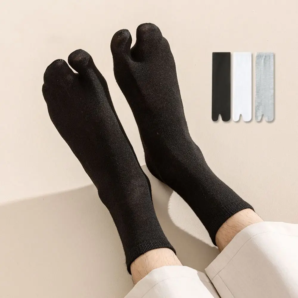 3Pairs Simple Mid-calf Flip Flops Socks Thin Solid Color Two Toes Socks Breathable Hosiery Tube Socks Women Outdoor
3Pairs Simple Mid-calf Flip Flops Socks Thin Solid Color Two Toes Socks Breathable Hosiery Tube Socks Women Outdoor