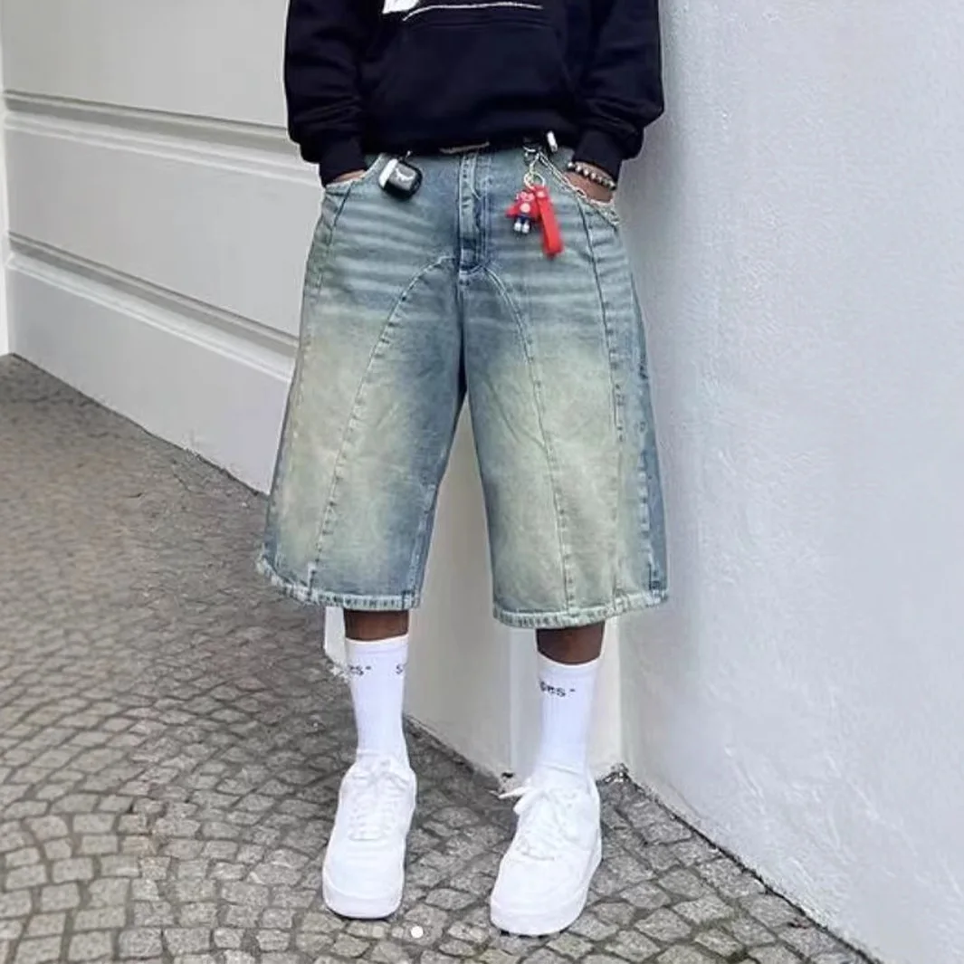 2026 Spring Summer Unisex Vintage Denim Shorts Pants Jeans Distressed Straight Wide Leg Bottoms Outfit Clothing
2026 Spring Summer Unisex Vintage Denim Shorts Pants Jeans Distressed Straight Wide Leg Bottoms Outfit Clothing