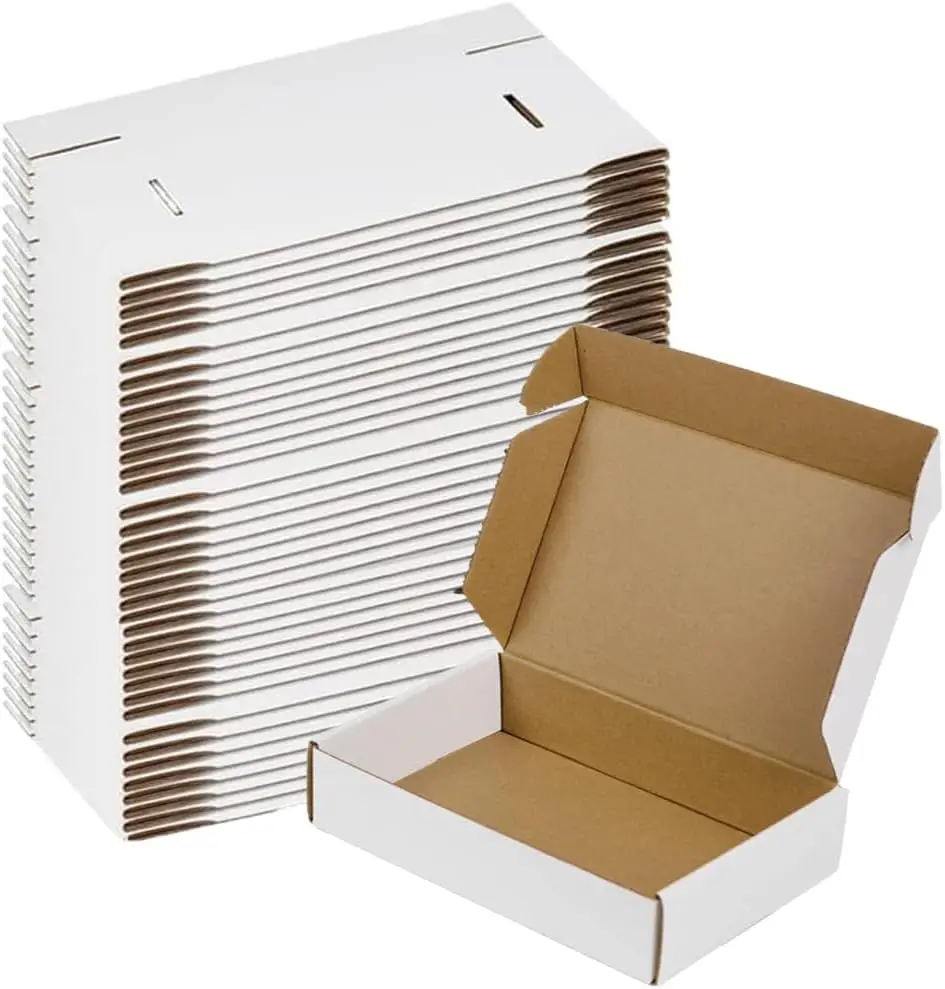50 Pack 9x6x2 Corrugated Cardboard Shipping Boxes for Small Business Packaging
50 Pack 9x6x2 Corrugated Cardboard Shipping Boxes for Small Business Packaging
