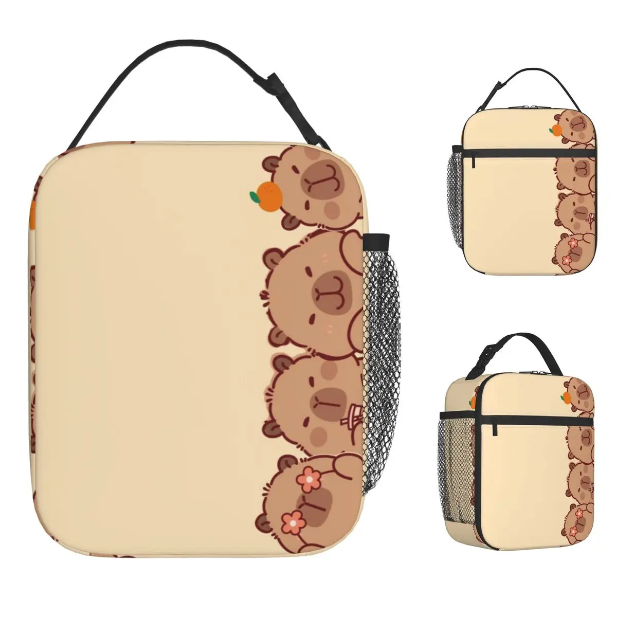 Capybara Lunch Bag Fun Lunch Box Outdoor Picnic Portable Zipper Tote Food Bags For Men Oxford Graphic Cooler Bag
Capybara Lunch Bag Fun Lunch Box Outdoor Picnic Portable Zipper Tote Food Bags For Men Oxford Graphic Cooler Bag