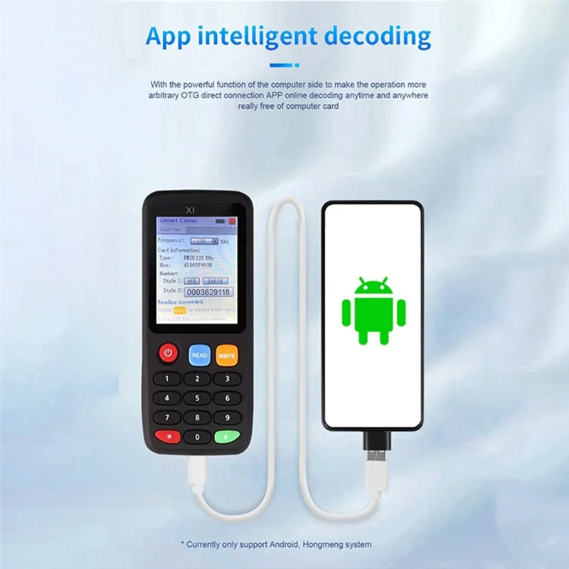 FEDI-X7 RFID смарт-чип NFC декодер Дубликатор считыватель писатель + 5XUID карточный тег копир 125 кГц 13,56 МГц бейдж токен клон карты
FEDI-X7 RFID смарт-чип NFC декодер Дубликатор считыватель писатель + 5XUID карточный тег копир 125 кГц 13,56 МГц бейдж токен клон карты