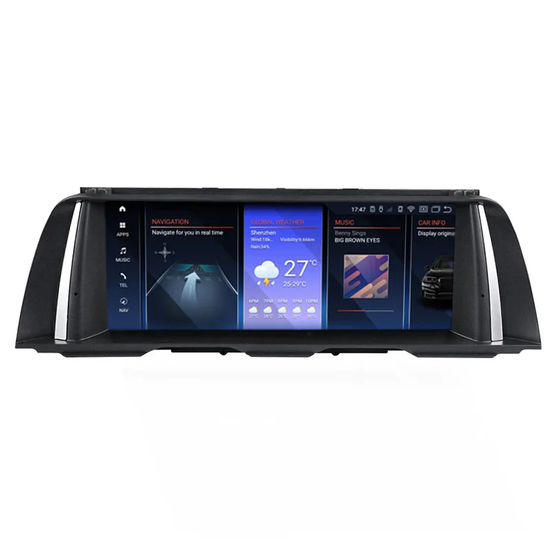 10.25 Inch Android Car Radio Multimedia Navigation for F10 F11 2011-2016 Head Unit wireless CarPlay
10.25 Inch Android Car Radio Multimedia Navigation for F10 F11 2011-2016 Head Unit wireless CarPlay