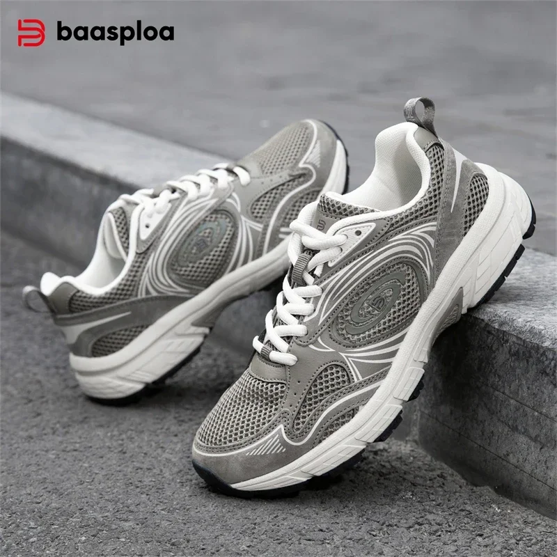 Baasploa New Women Running Shoes Outdoor Lightweight Breathable Jogging Sneakers Female Casual Mesh Lace Up Non-slip Sport Shoes
Baasploa New Women Running Shoes Outdoor Lightweight Breathable Jogging Sneakers Female Casual Mesh Lace Up Non-slip Sport Shoes
