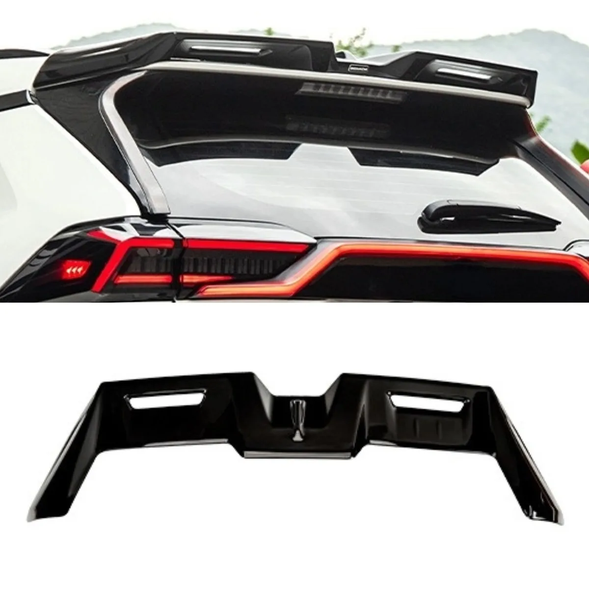 For Toyota RAV4 WILDLENER 2020-2026+ Car Rear Roof Spoiler Wing Modification Part Rear Roof Spoiler Wing Car Accessories
For Toyota RAV4 WILDLENER 2020-2026+ Car Rear Roof Spoiler Wing Modification Part Rear Roof Spoiler Wing Car Accessories