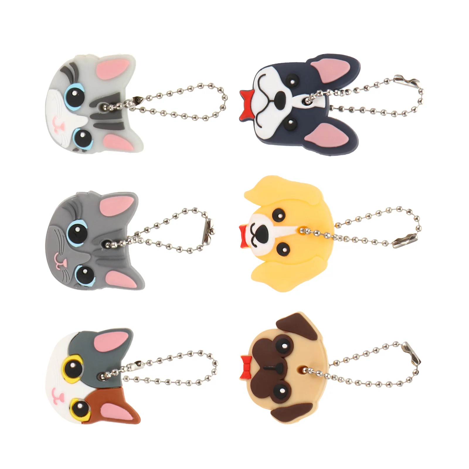 6pcs Cartoon Key Covers Cute Key Caps Identifiers For Car Keys Protective Sleeve Organizer Decorative Keychain Party Gift
6pcs Cartoon Key Covers Cute Key Caps Identifiers For Car Keys Protective Sleeve Organizer Decorative Keychain Party Gift