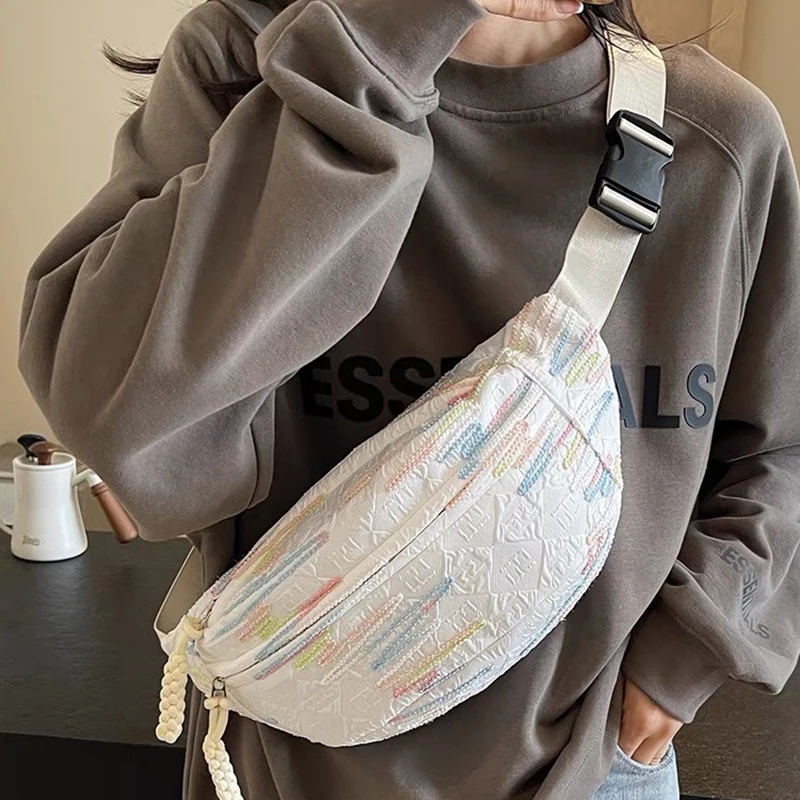 Simple Casual Ins Style Bag For Women Small Fresh Forest Style Messenger Bag Sports Chest Bag Niche Student Trendy Waist Bag
Simple Casual Ins Style Bag For Women Small Fresh Forest Style Messenger Bag Sports Chest Bag Niche Student Trendy Waist Bag