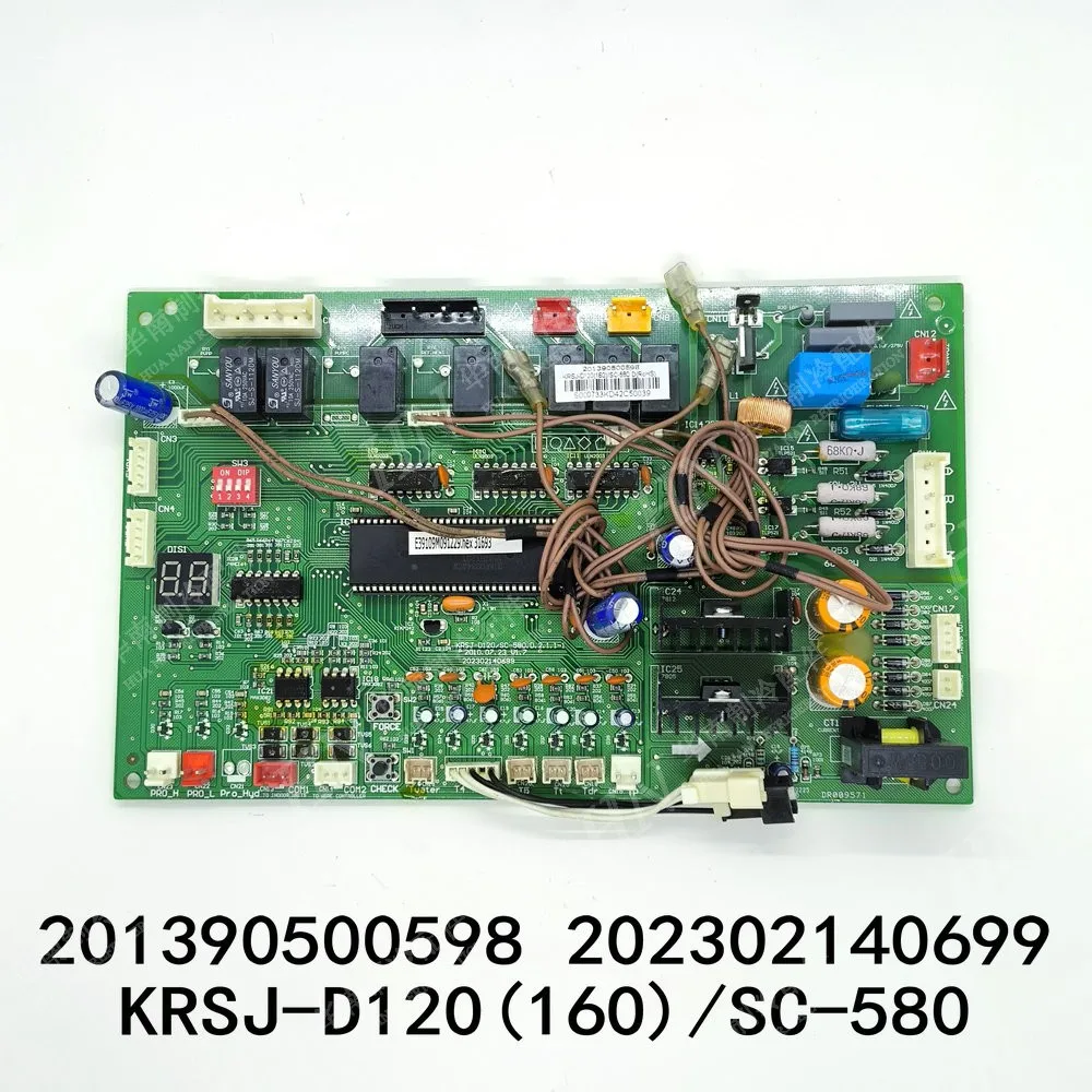 New air conditioning motherboard 201390500598 202302140699 KRSJ-D120(160)/SC-580
New air conditioning motherboard 201390500598 202302140699 KRSJ-D120(160)/SC-580