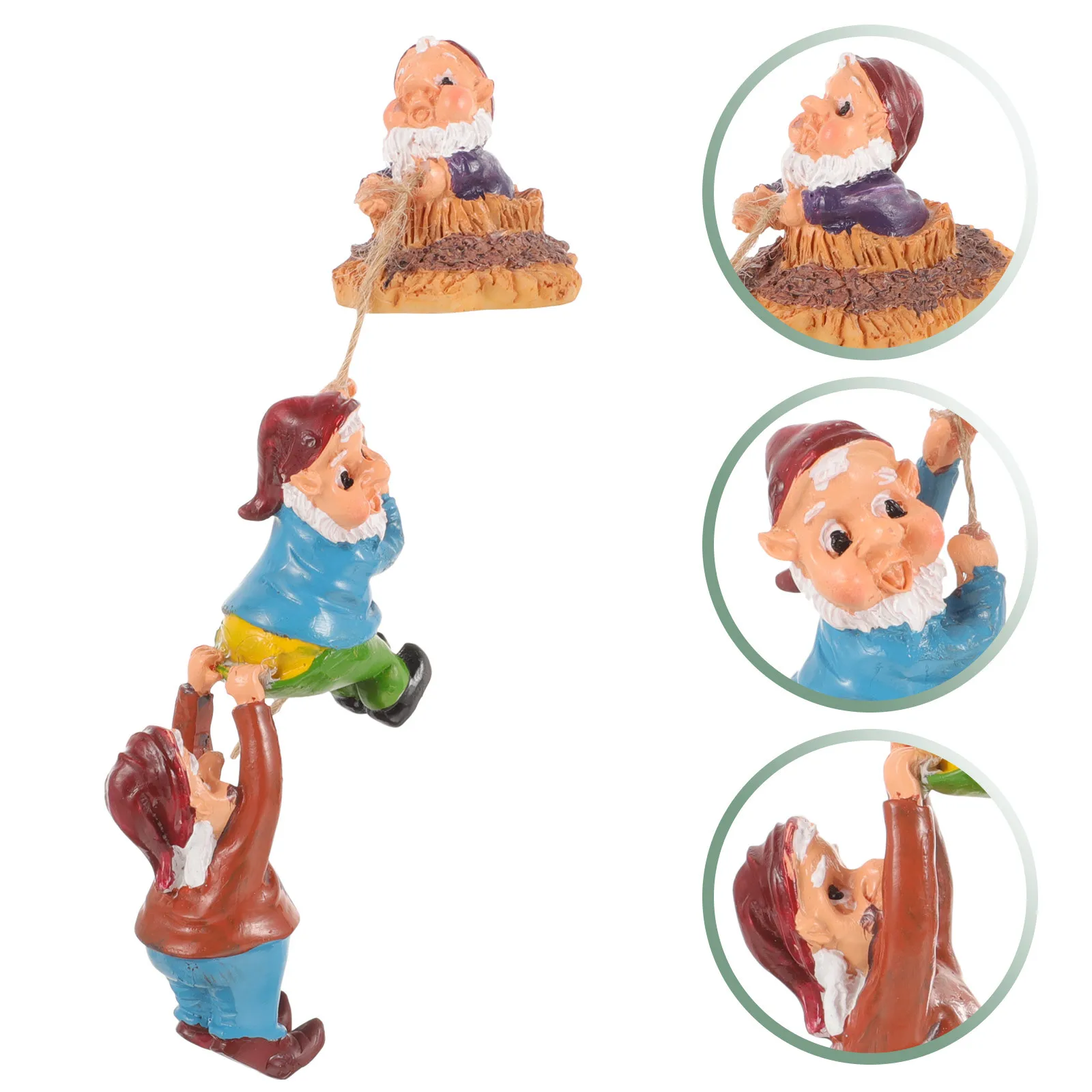 1 set Climbing Elf Garden Statue Handmade Resin Dwarf Ornament For Outdoor Yard Tree Decor Gnomes Figurines Garden Decoration
1 set Climbing Elf Garden Statue Handmade Resin Dwarf Ornament For Outdoor Yard Tree Decor Gnomes Figurines Garden Decoration