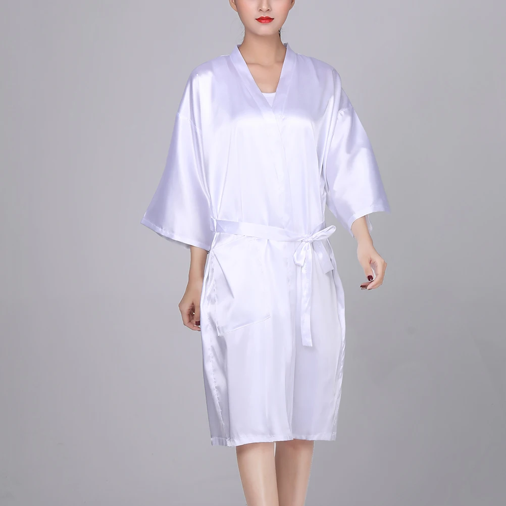 Hair Client Smock Hairdresser Gown Apron Long for Hairstylist Hairdressing Cloth Salon
Hair Client Smock Hairdresser Gown Apron Long for Hairstylist Hairdressing Cloth Salon