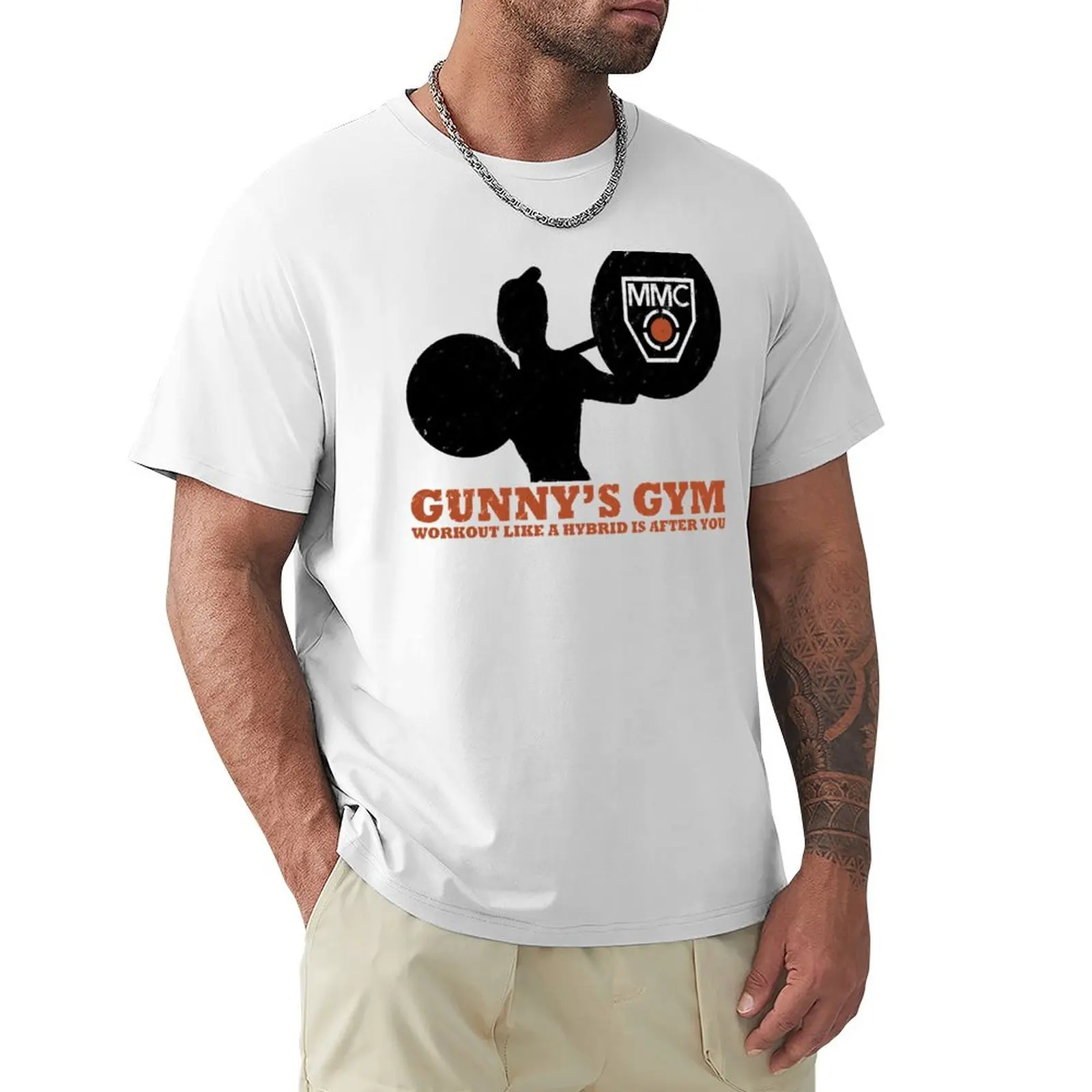 Gunny's Gym (black) T-Shirt Aesthetic clothing Blouse quick drying Men's cotton t-shirt
Gunny's Gym (black) T-Shirt Aesthetic clothing Blouse quick drying Men's cotton t-shirt