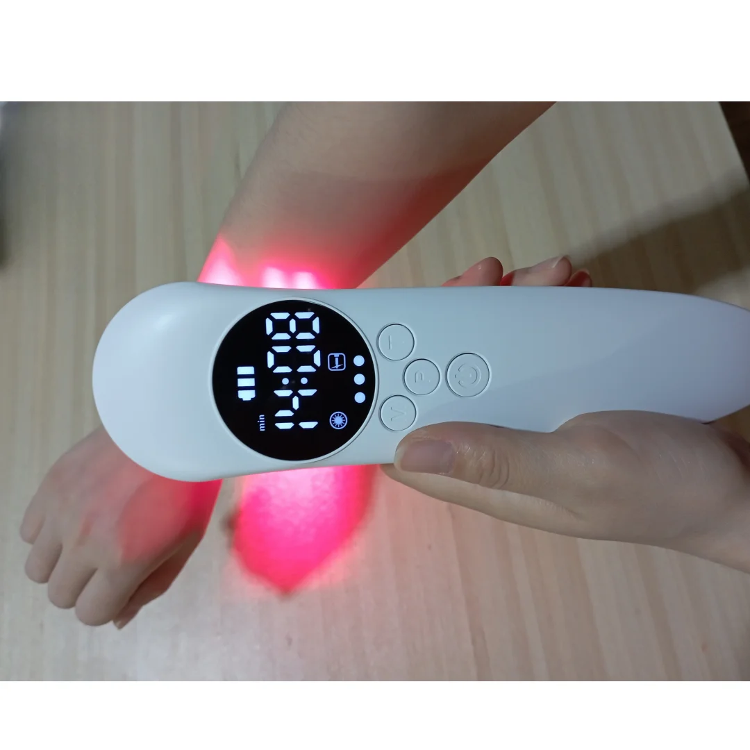 Cold Laser LLLT 650nm 808nm Red Light Therapy Treatment for Rheumatic Pain Relief, Sport Injuries, Arthritis, Wounds Healing
Cold Laser LLLT 650nm 808nm Red Light Therapy Treatment for Rheumatic Pain Relief, Sport Injuries, Arthritis, Wounds Healing