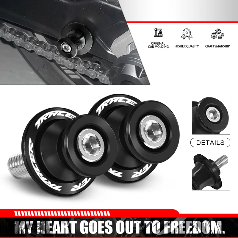 6MM For TRACER 700 900 700GT 900GT tracer 7GT 9GT Motorcycle CNC Swingarm Spools Screws Slider M6 Stand Protector Accessories
6MM For TRACER 700 900 700GT 900GT tracer 7GT 9GT Motorcycle CNC Swingarm Spools Screws Slider M6 Stand Protector Accessories