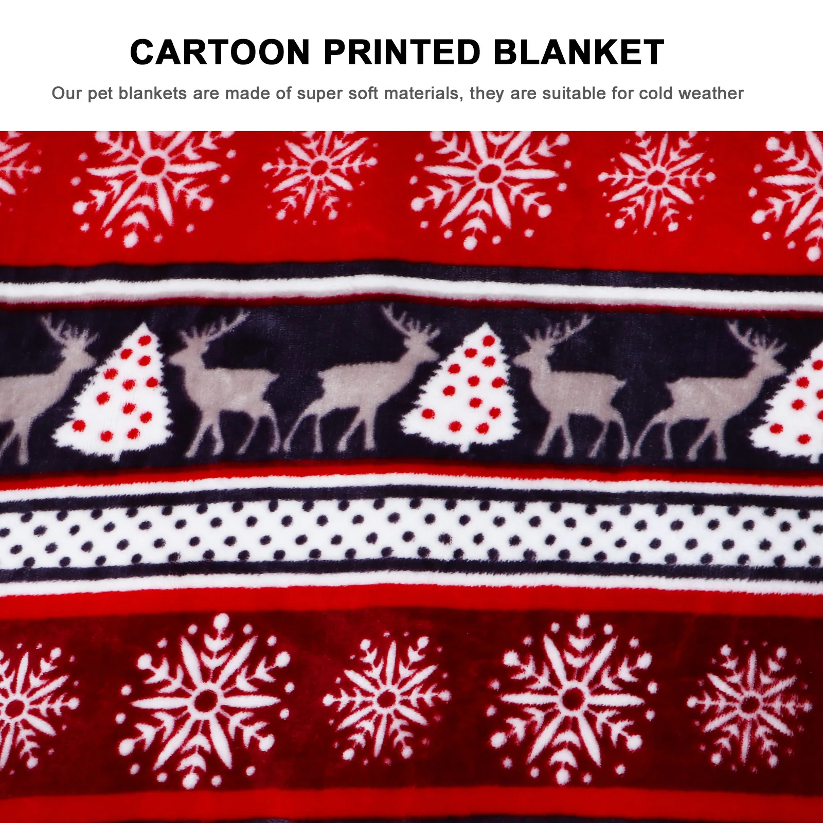 Pet Christmas Blanket Ultra Soft Thermal Mat for Small Pets Warm Protection for Cage Sofa Car Use Hypoallergenic Fabric
Pet Christmas Blanket Ultra Soft Thermal Mat for Small Pets Warm Protection for Cage Sofa Car Use Hypoallergenic Fabric