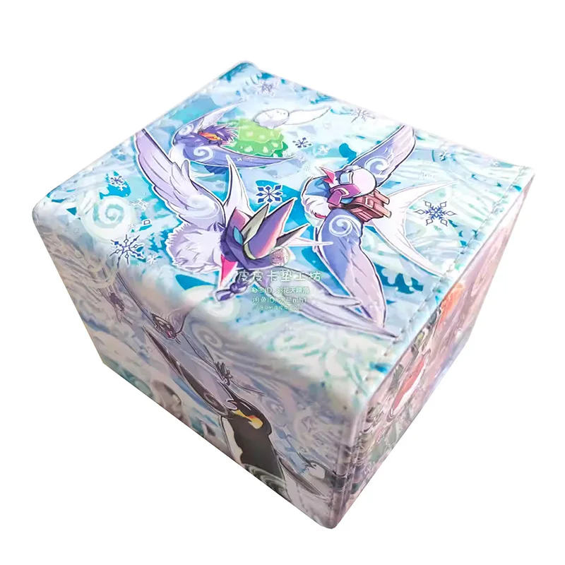 Yu-Gi-OH! Floowandereeze Blizzard Falcon DIY leather card box Anime and Game Collection Card Storage Box 10.2*9.5*8.2cm
Yu-Gi-OH! Floowandereeze Blizzard Falcon DIY leather card box Anime and Game Collection Card Storage Box 10.2*9.5*8.2cm