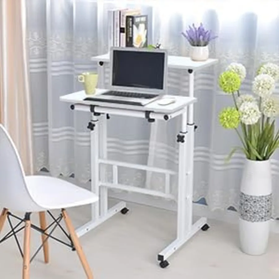 DlandHome Mobile Standing Desk Stand Up Desk Rolling Desk Stand Sit Desk Mobile Computer Desk Adjustable Standing Desk 23.6inch
DlandHome Mobile Standing Desk Stand Up Desk Rolling Desk Stand Sit Desk Mobile Computer Desk Adjustable Standing Desk 23.6inch