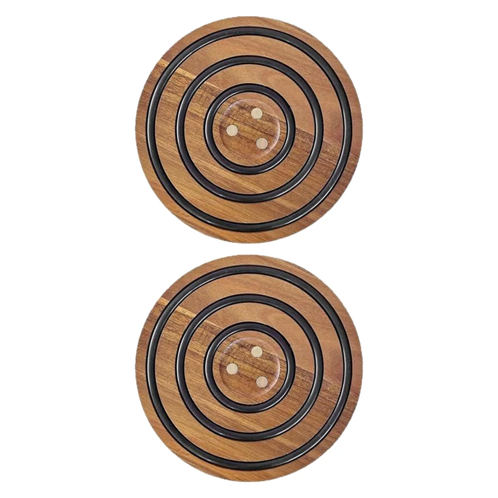 Kitchen Pot Holder 1.2CM 0.05 Inches Acacia Wood Trivets Easy Maintenance Non-Slip Pads Silicone Handle Covers
Kitchen Pot Holder 1.2CM 0.05 Inches Acacia Wood Trivets Easy Maintenance Non-Slip Pads Silicone Handle Covers