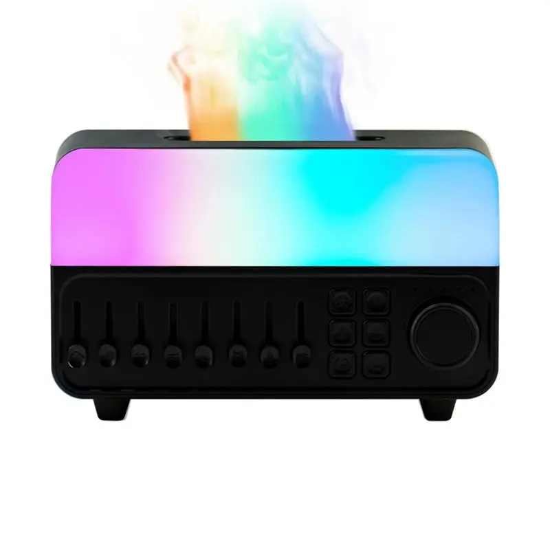 [NEW A09R!】 White Noise Machine Air Aroma Purifier Diffuser Humidifier 7 Colors Flame Lamp Bluetooth Speaker For Sleep Home Offi
[NEW A09R!】 White Noise Machine Air Aroma Purifier Diffuser Humidifier 7 Colors Flame Lamp Bluetooth Speaker For Sleep Home Offi