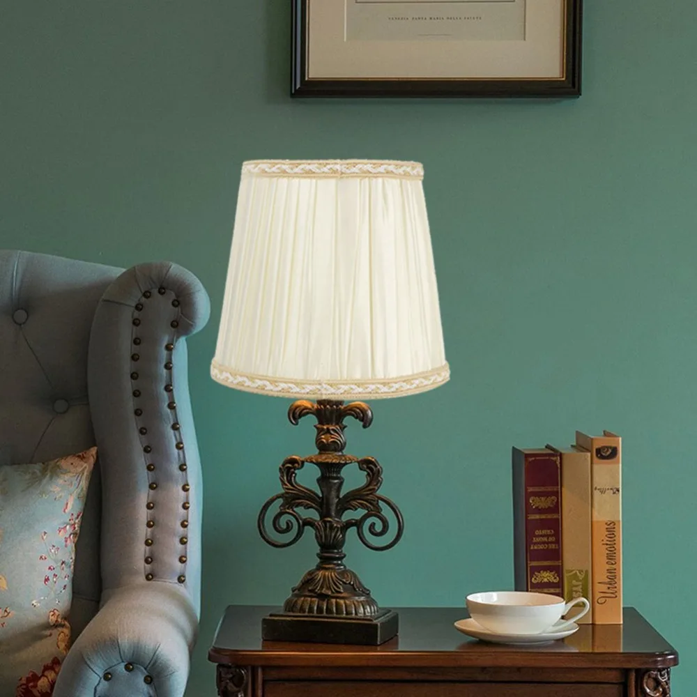 6PCS Stylish Cloth Fabric Lampshade Beige Color Crinkle Texture Lamp Cover Small Lamp Shade Wall Lamps
6PCS Stylish Cloth Fabric Lampshade Beige Color Crinkle Texture Lamp Cover Small Lamp Shade Wall Lamps
