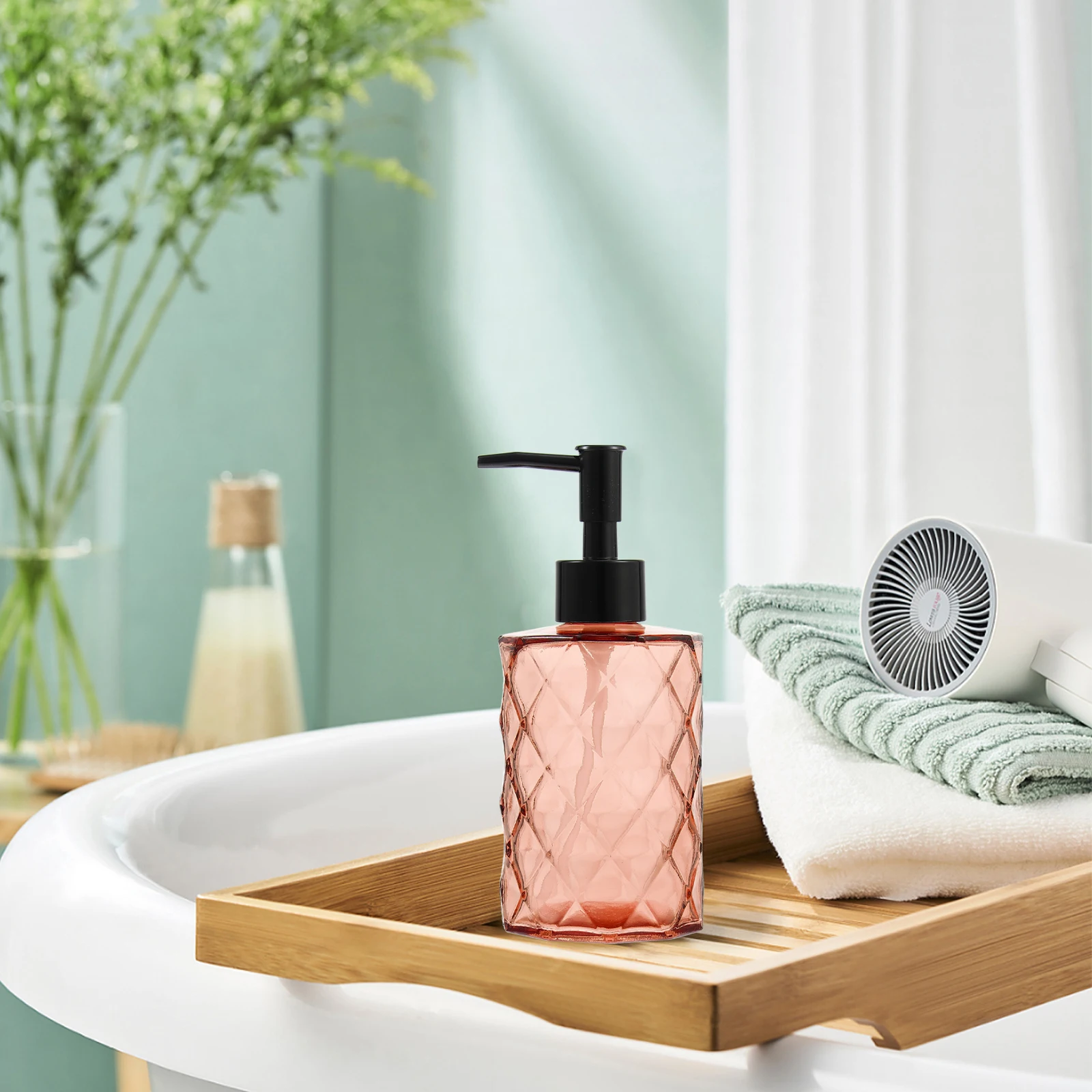 2Pcs Soap Dispenser Bottle Set Glass Pump Bottle for Shower Gel Shampoo Lotion Dispenser Household Bathroom Kitchen Hotel Use
2Pcs Soap Dispenser Bottle Set Glass Pump Bottle for Shower Gel Shampoo Lotion Dispenser Household Bathroom Kitchen Hotel Use